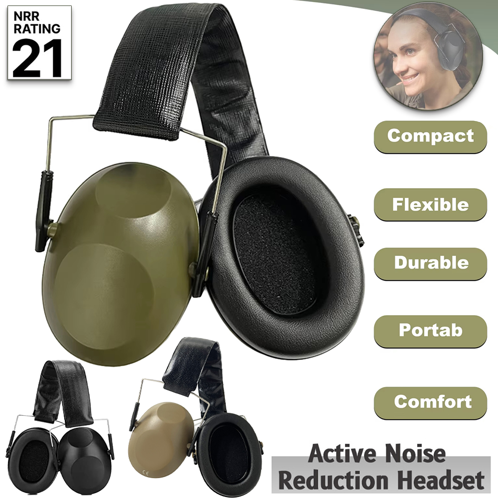 Ear Muff Foldable - Cuffie antirumore di sicurezza per la