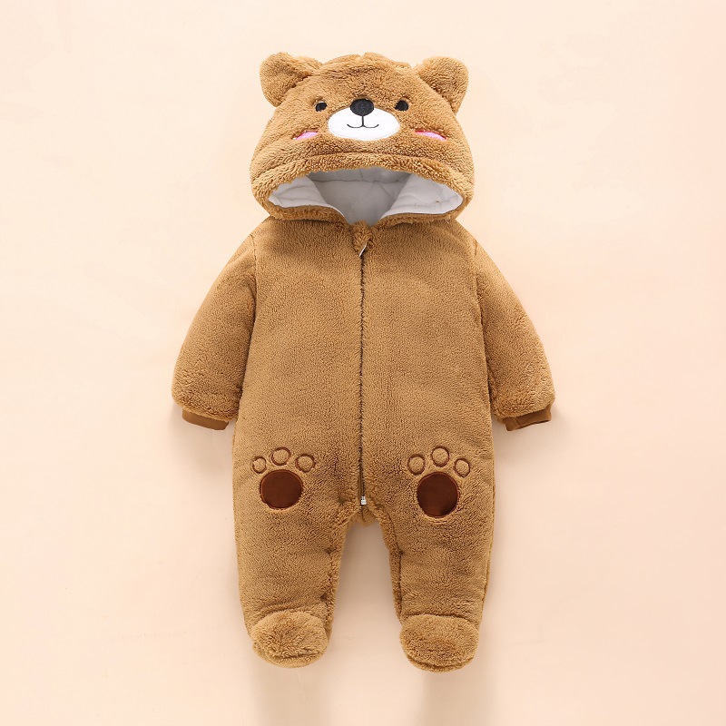 Winter Clothing Toddler - 0-12M pagliaccetti per bambini Cute Bear