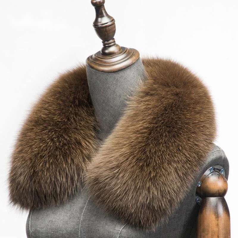 Winter Clothing Design - Sciarpa invernale in pelliccia di volpe