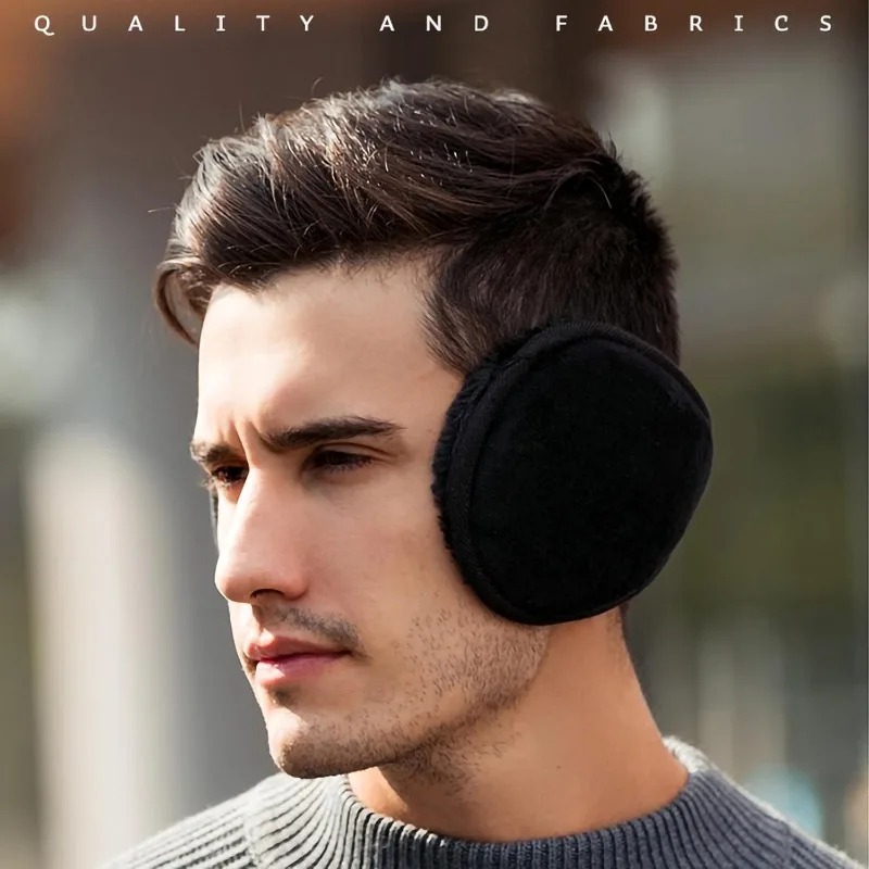 Ear Muff Foldable - Paraorecchie Invernali Unisex Pieghevoli in Pile