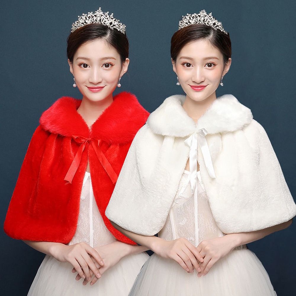 Winter Clothing Design - Stola avvolgente in peluche addensata invernale