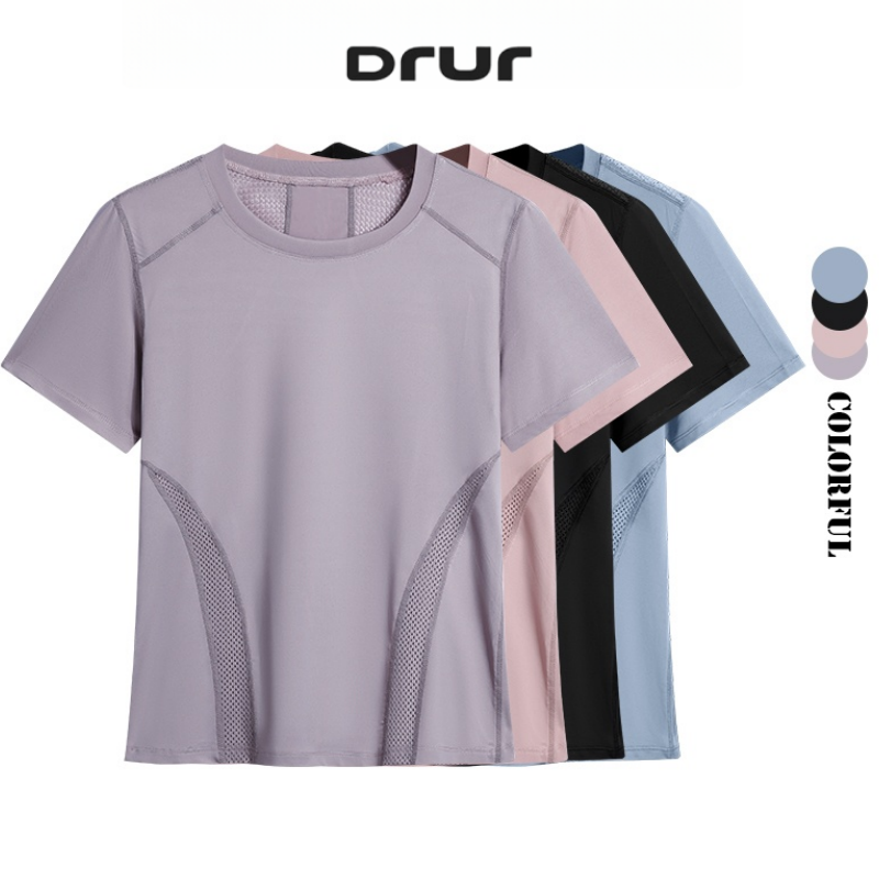 Winter Clothing Items - DRUR T-shirt da corsa leggera estiva