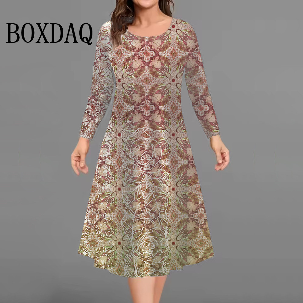 Winter Clothing Plus Size - New Fashion Elegant Women Abiti Autunno