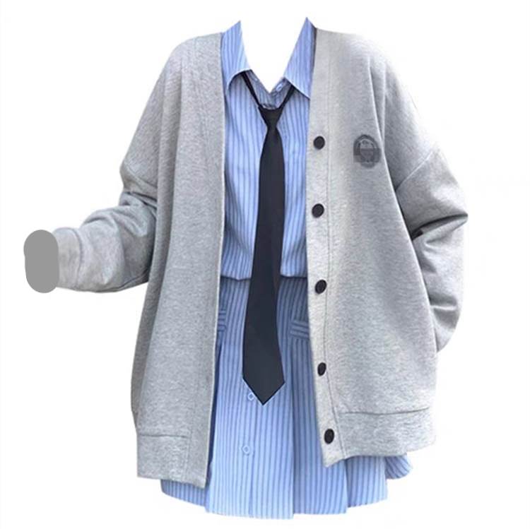 Winter Clothing Plus Size - Cardigan a righe da donna taglie