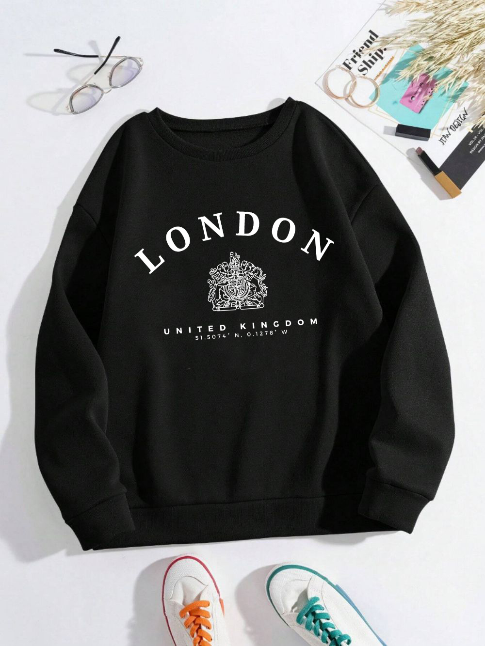 Winter Clothing Uk - Londra Regno Unito Distintivo reale Stampa