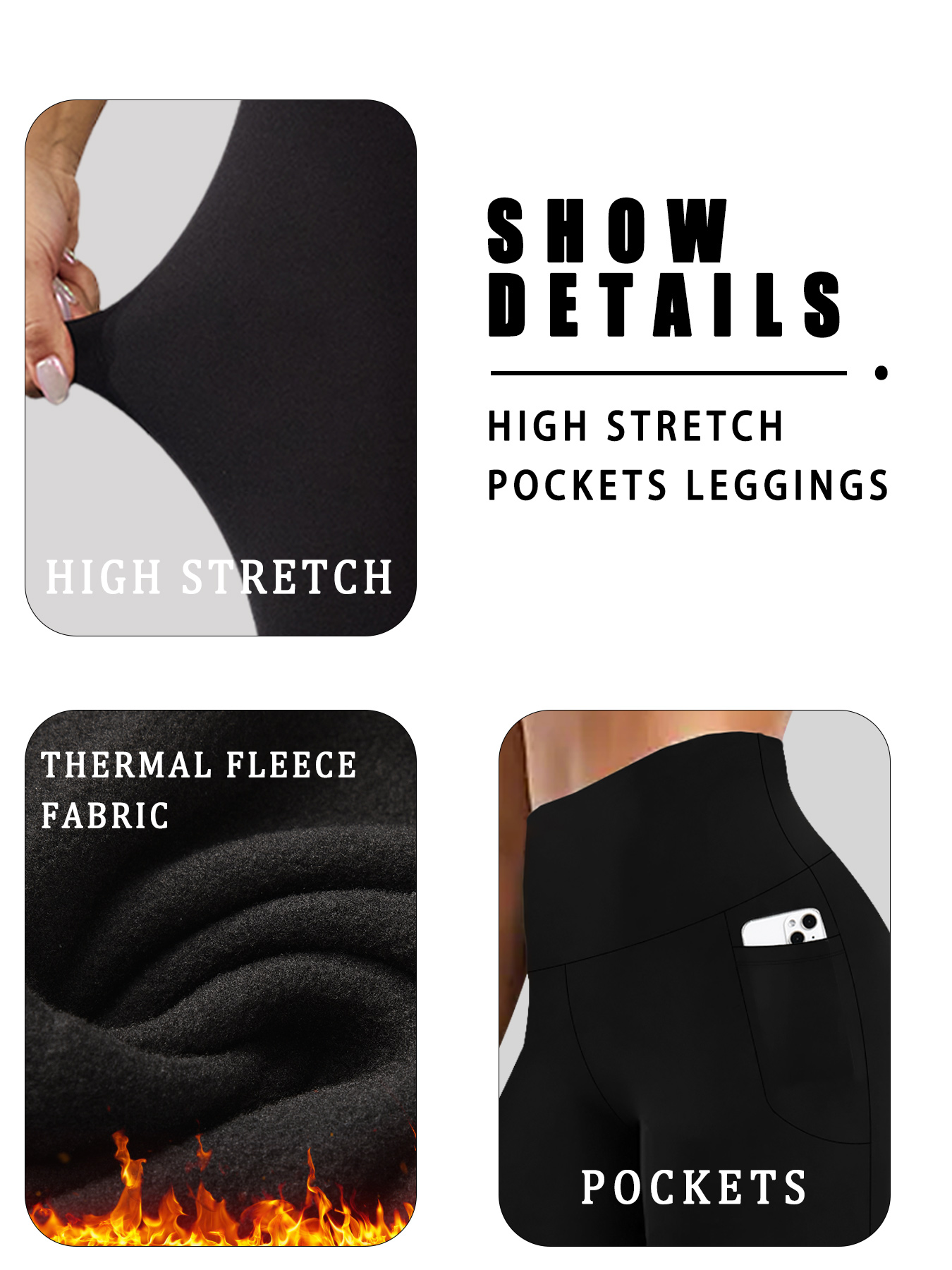 Leggings Termici da Donna con  - Winter Yoga Clothing recensione e prezzo