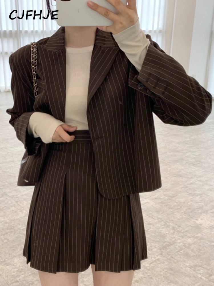 CJFHJE Fashion Stripe Blazer d - Winter Clothing Color recensione e prezzo