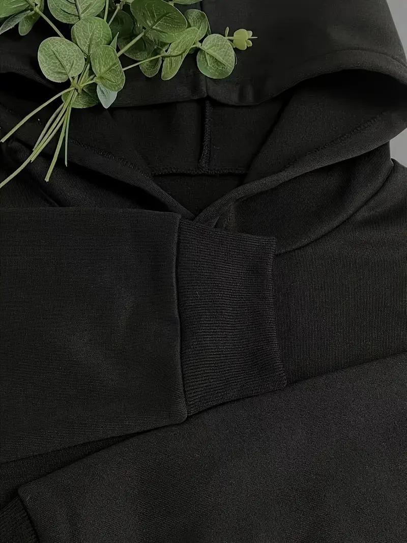 Felpa con cappuccio nera overs - Y2K Winter Clothing recensione e prezzo