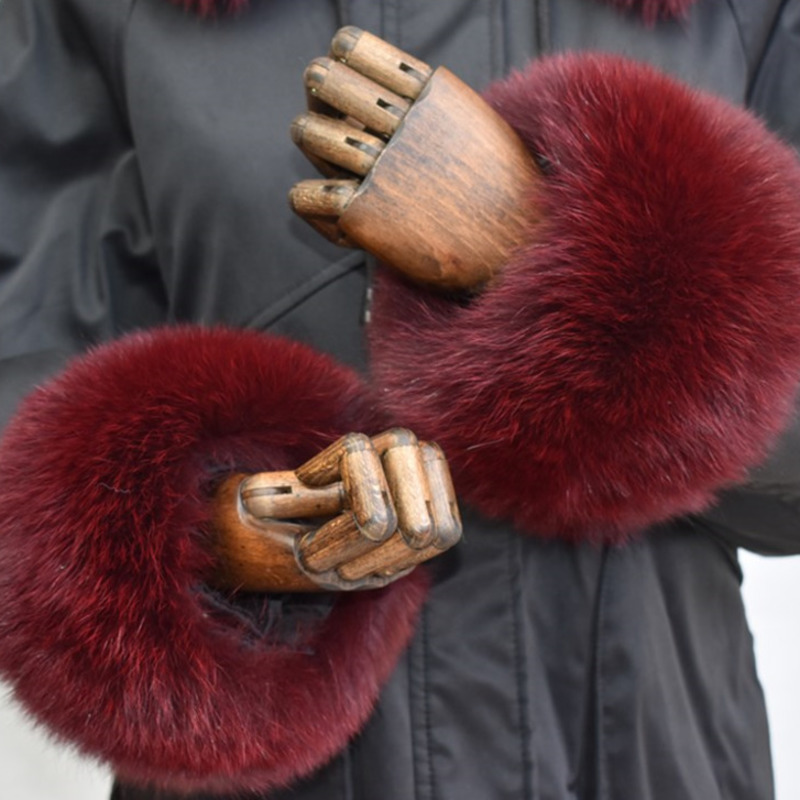 Polsini in pelliccia di volpe  - Winter Clothing Design recensione e prezzo