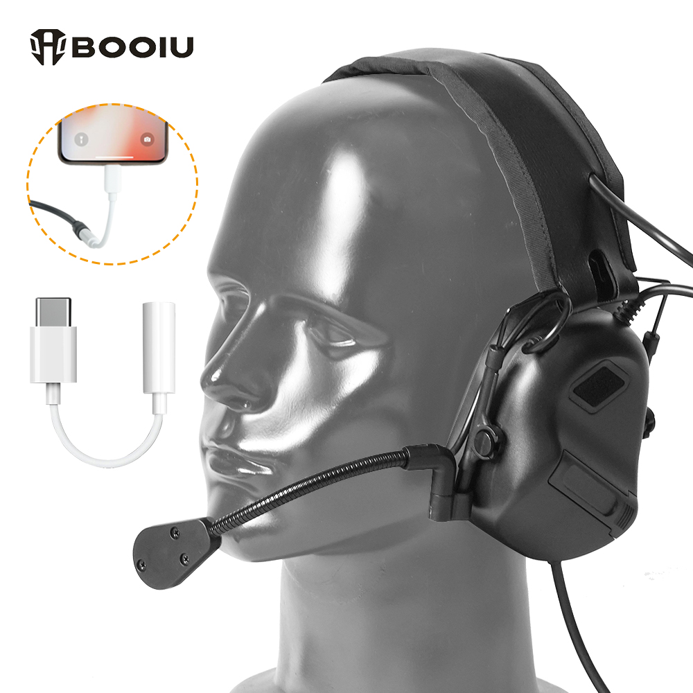 BOOIU Cuffie da tiro elettroni - Ear Muff Foldable recensione e prezzo