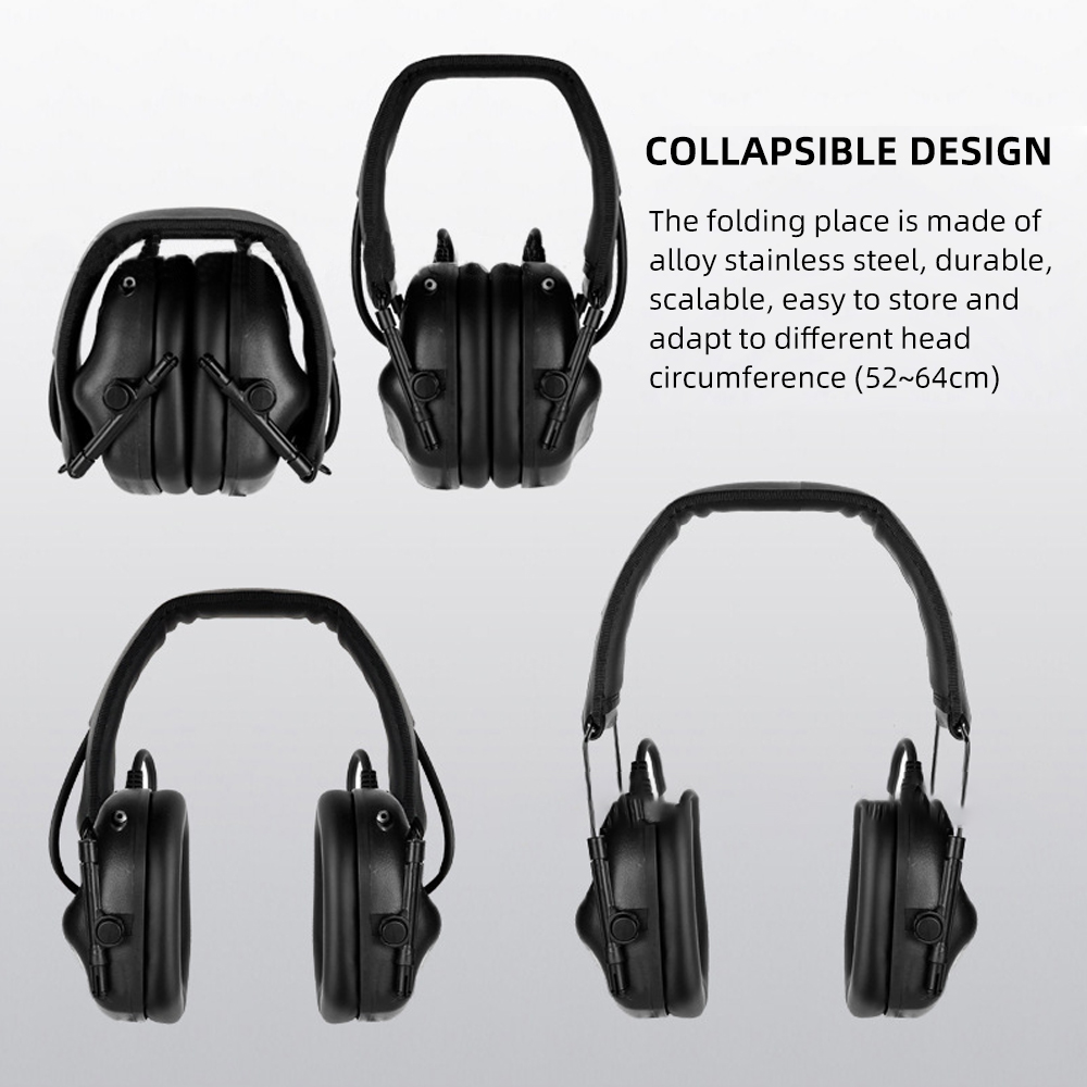 BOOIU Cuffie da tiro elettroni - Ear Muff Foldable recensione e prezzo