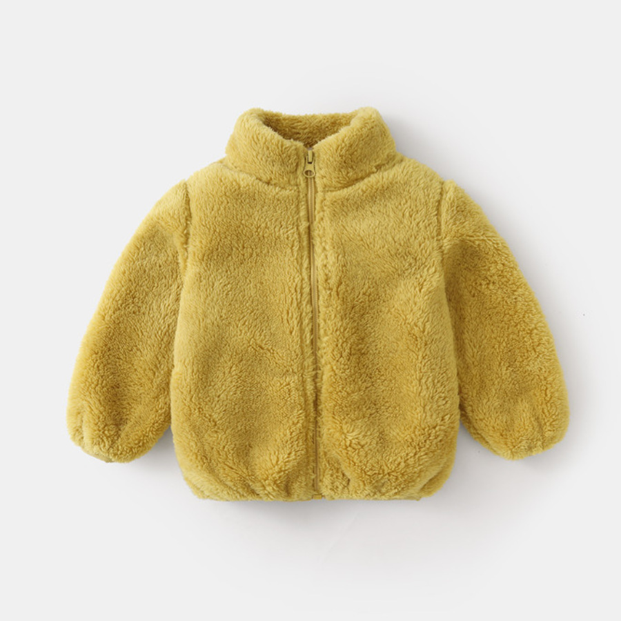 Cappotto in Peluche Tinta Unit - Winter Clothing Baby Boy recensione e prezzo