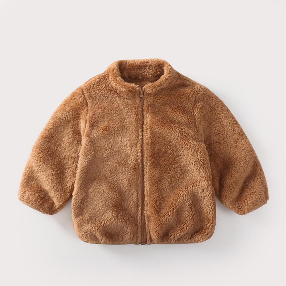 Cappotto in Peluche Tinta Unit - Winter Clothing Baby Boy recensione e prezzo