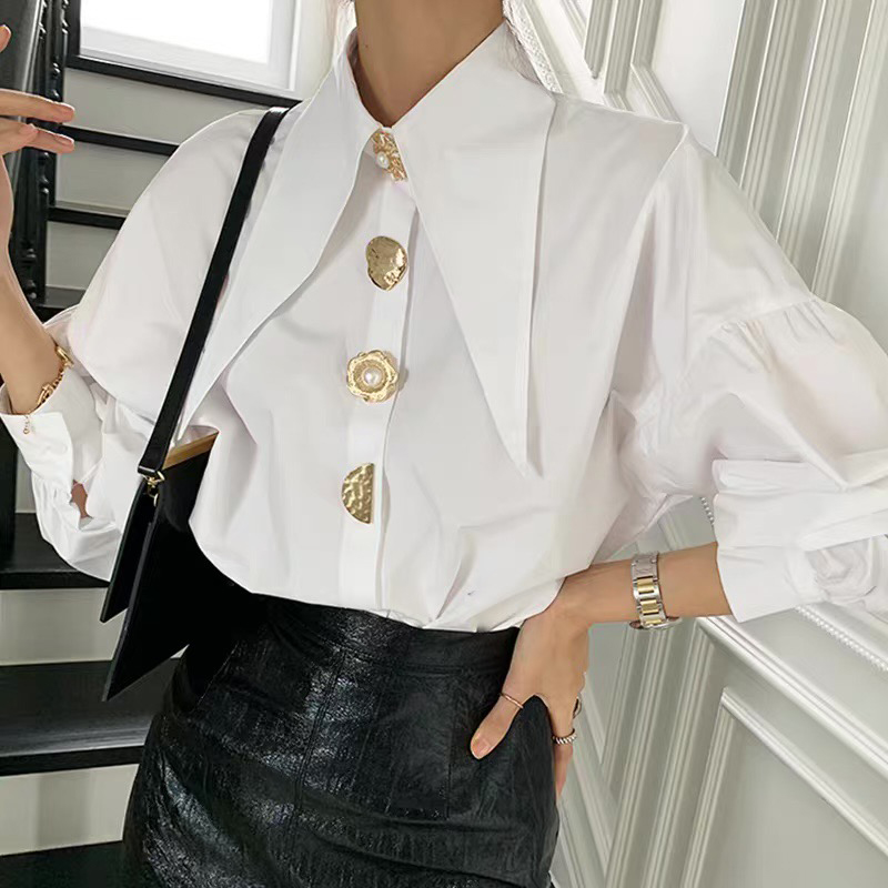 Camicie da donna bianche elega - Y2K Winter Clothing recensione e prezzo