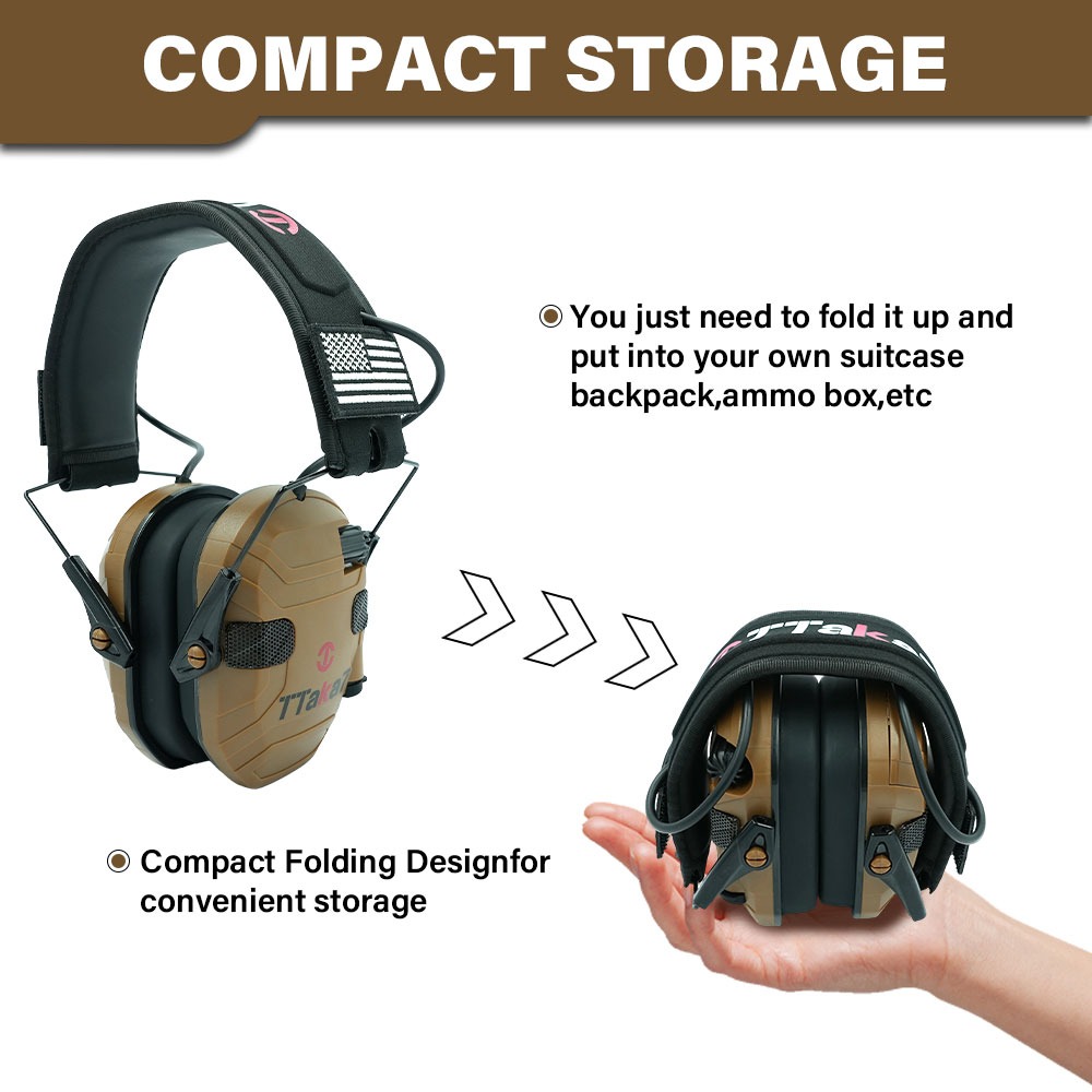 Nuove Cuffie Elettroniche Pieg - Ear Muff Foldable recensione e prezzo