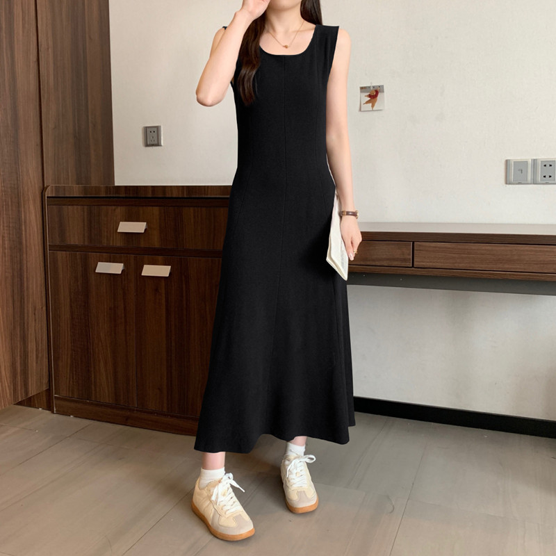 Elegante solido senza maniche  - Winter Clothing Plus Size recensione e prezzo