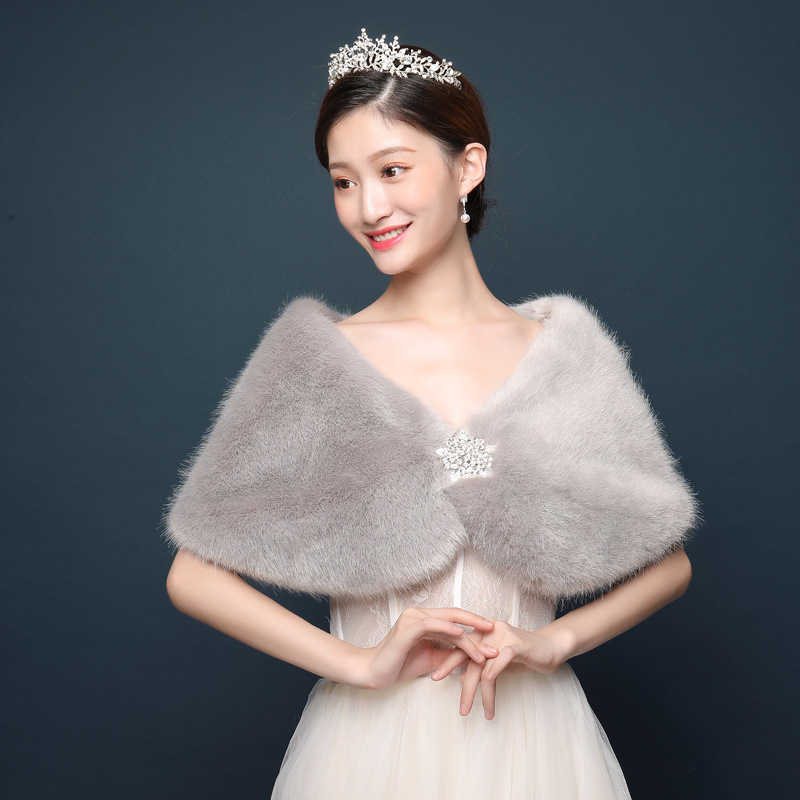 Scialle da sposa da donna Mant - Winter Clothing Design recensione e prezzo