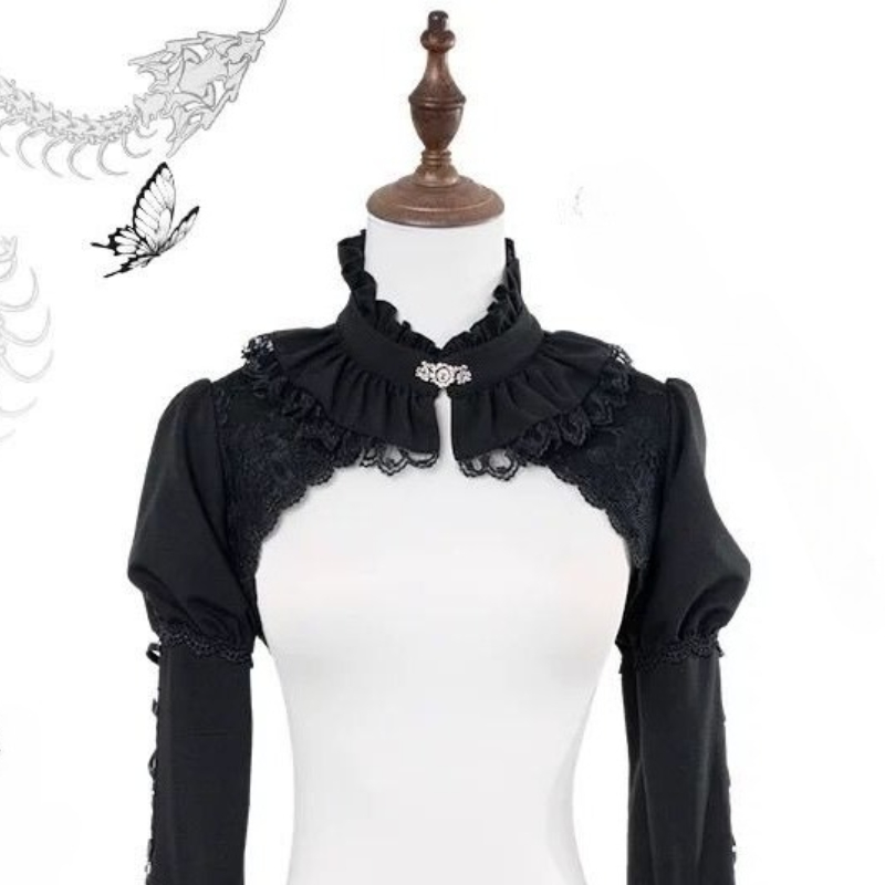 Camicette cardigan Lolita goti - Y2K Winter Clothing recensione e prezzo